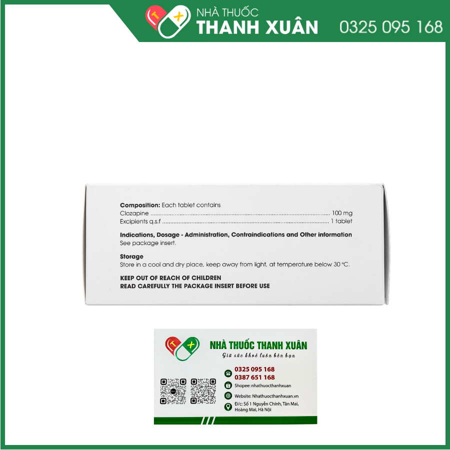 Lepigin 100 điều trị tâm thần phân liệt mãn tính nặng